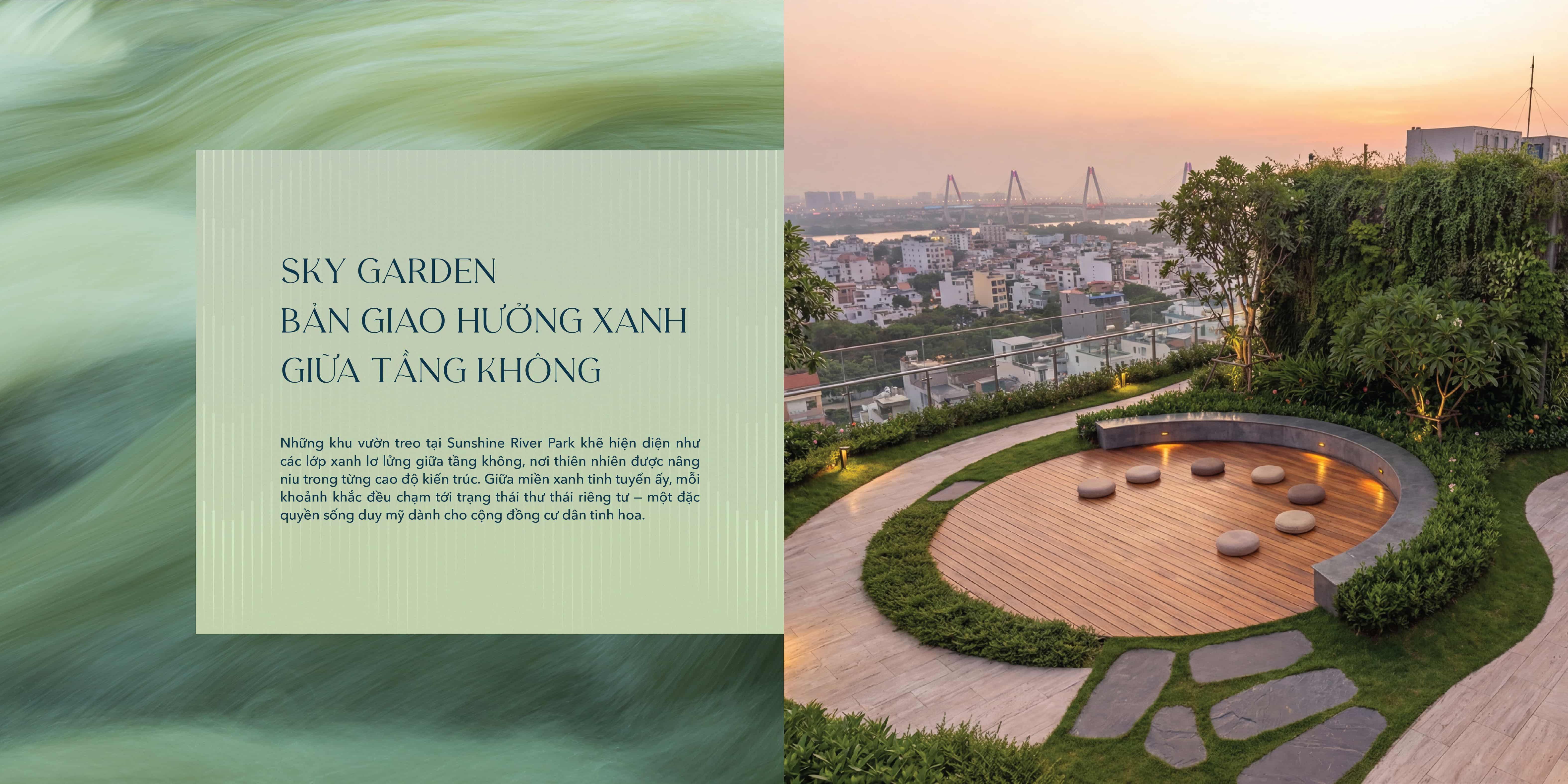Sky Garden - Bản giao hưởng xanh giữa tầng không