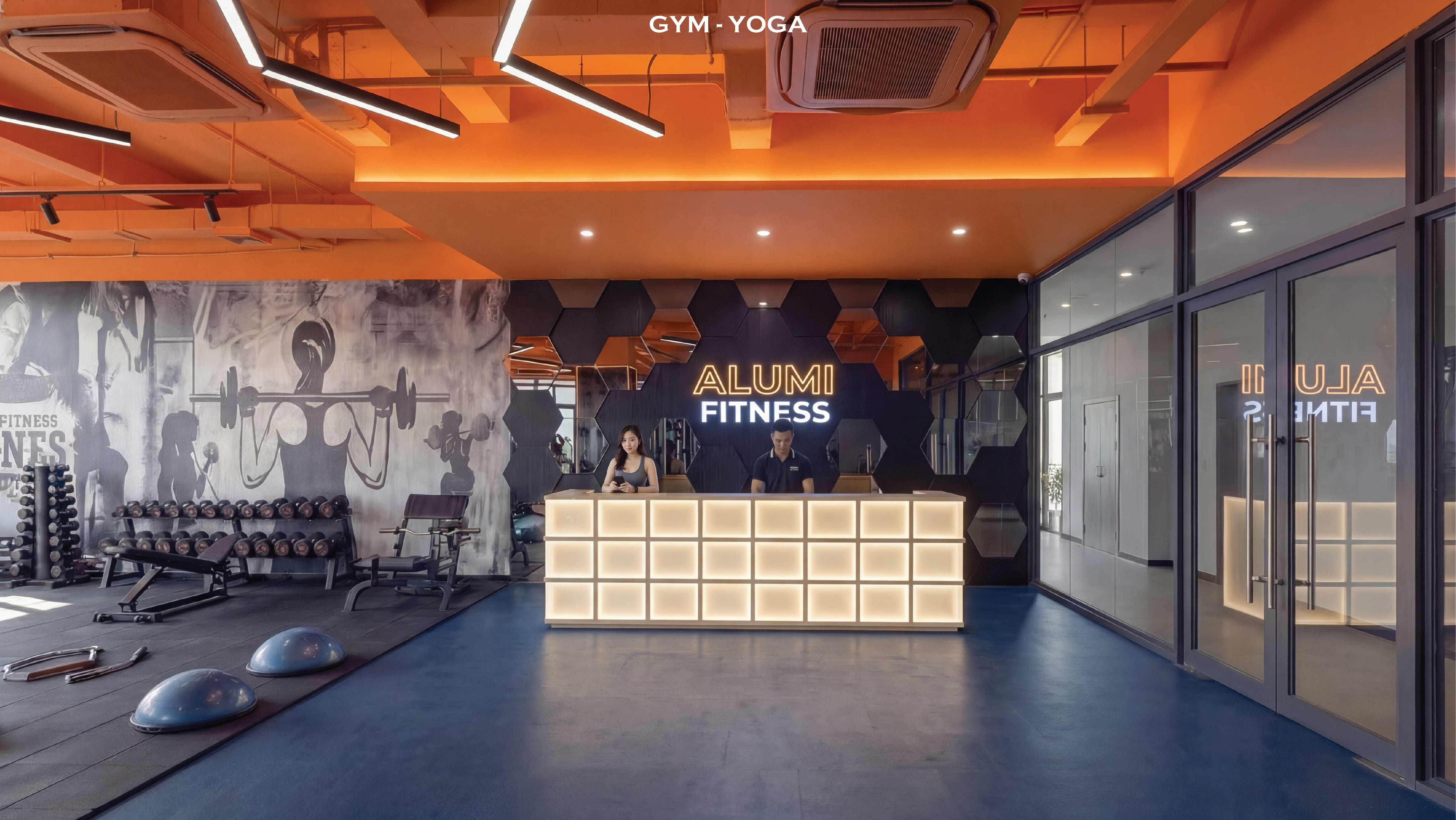 Phòng thể thao đa năng ALUMI FITNESS