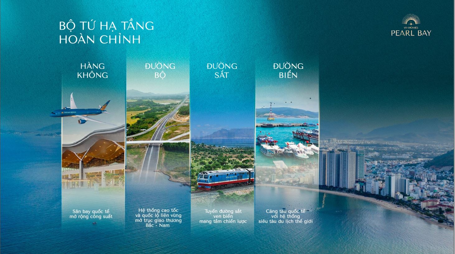Bộ tứ hạ tầng cất cánh cho dự án