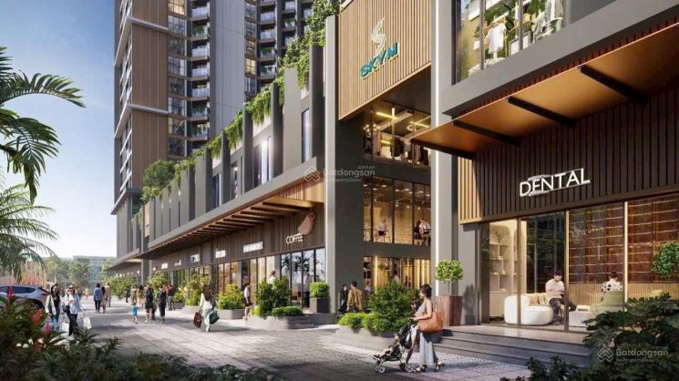 Shop thương mại chân đế