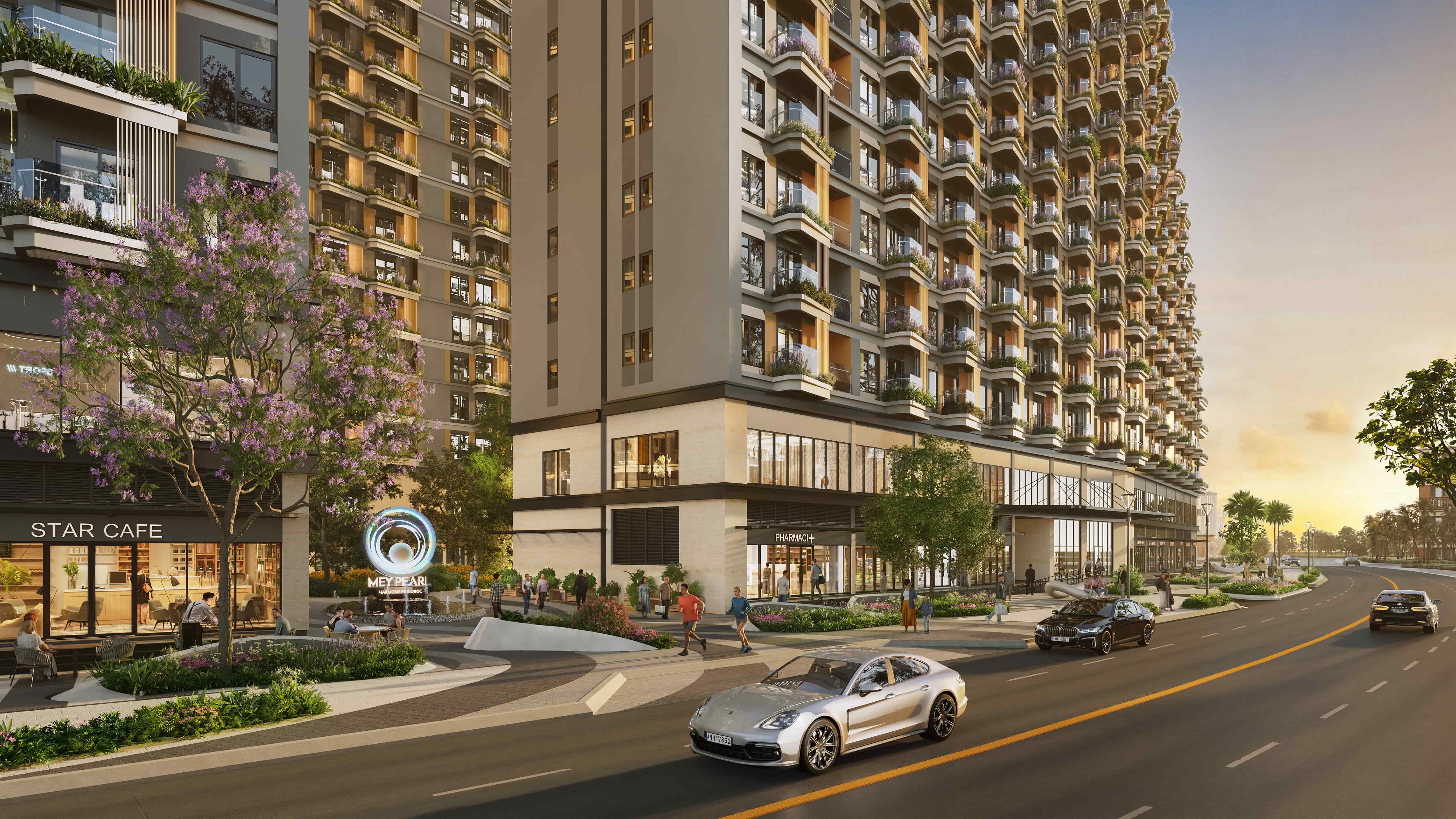 Dãy shophouse biểu tượng