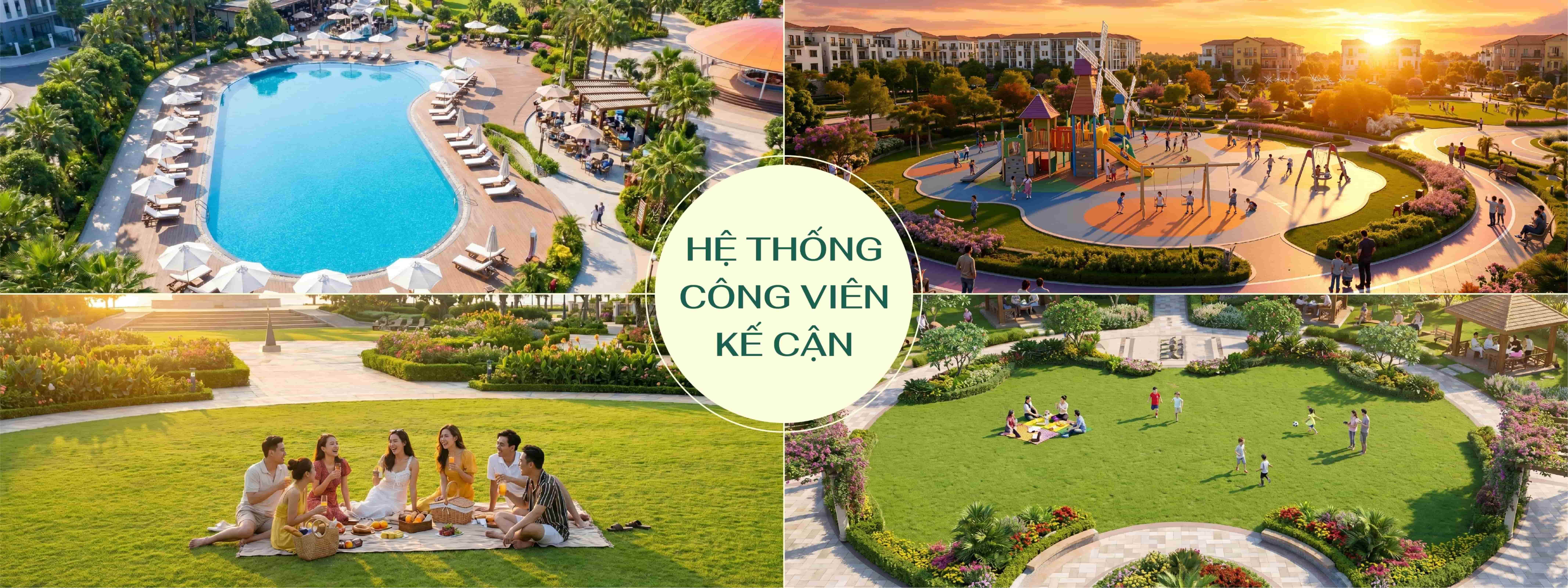 Hệ thống công viên kế cận