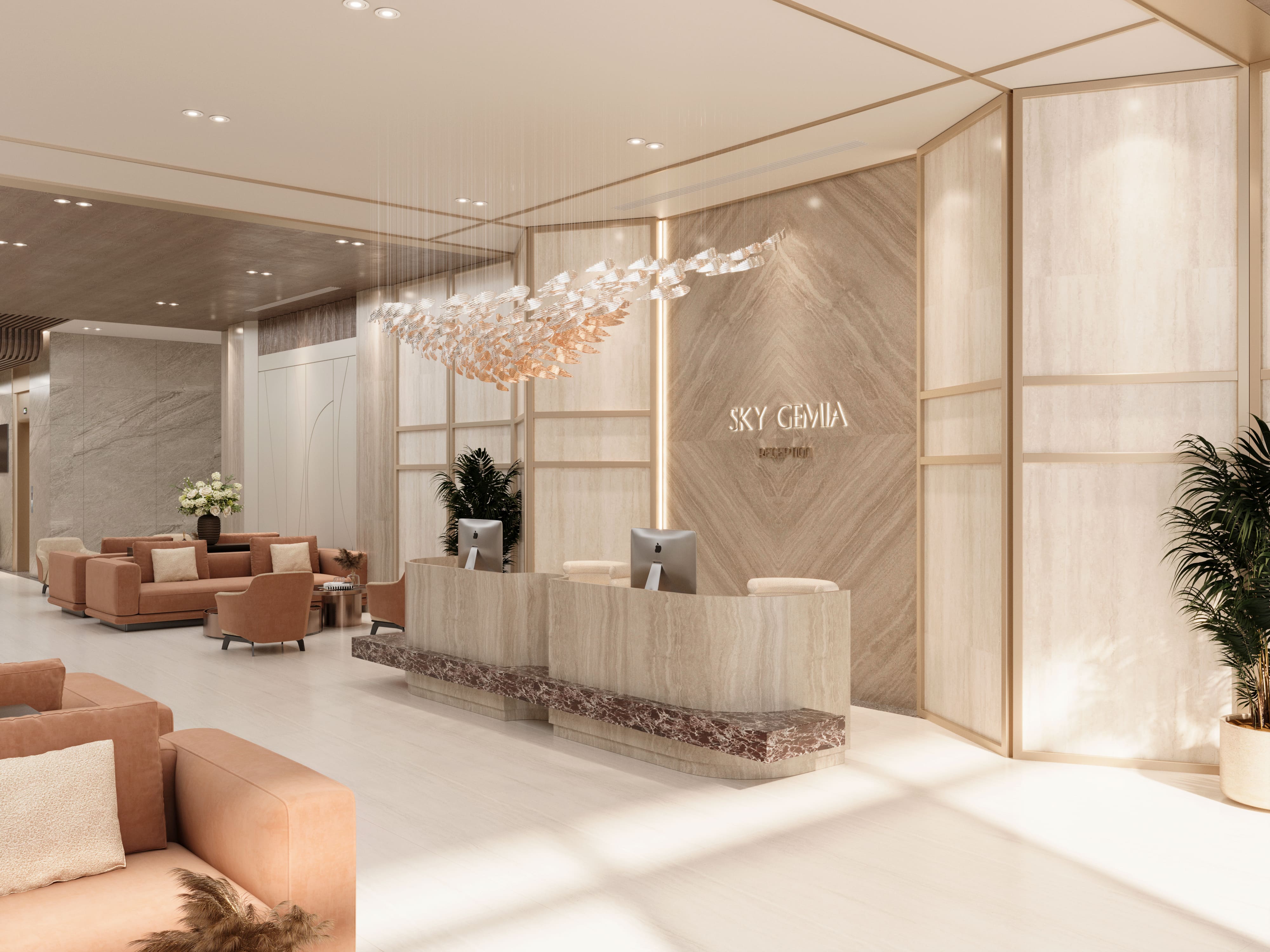 Khu vực lễ tân - Tầng 1