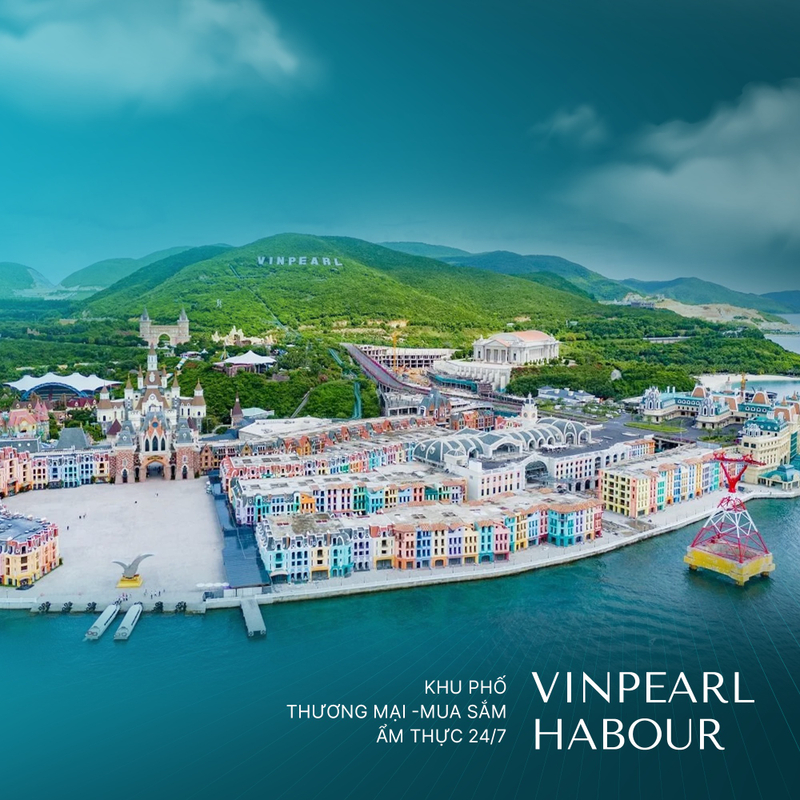 Khu phố thương mại, mua sắm, ẩm thực Vinpearl Habour