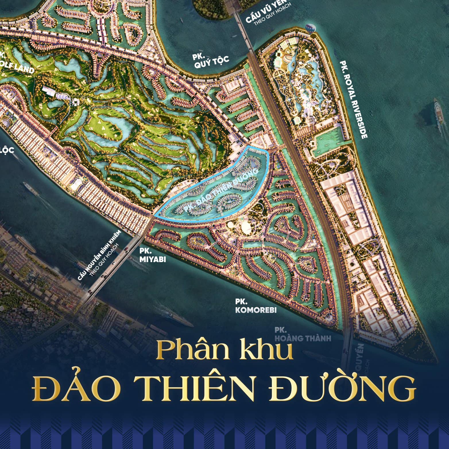 Mặt bằng Đảo Thiên Đường