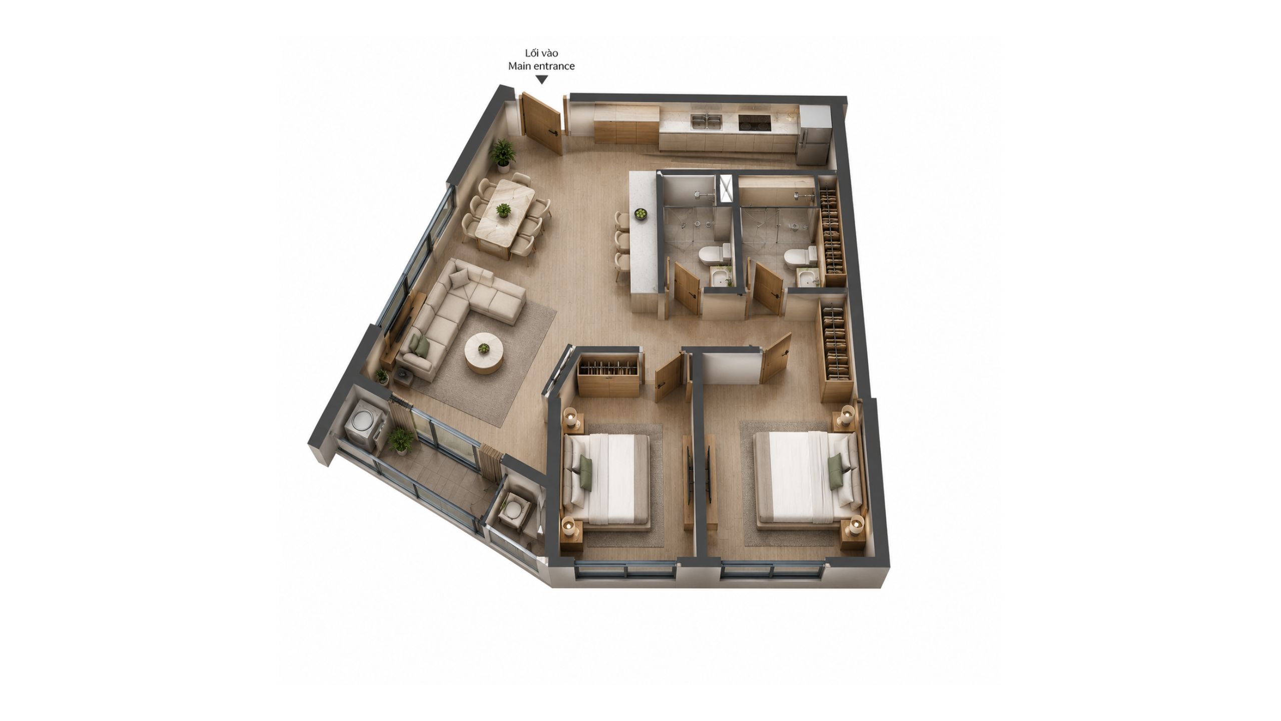 2BR+