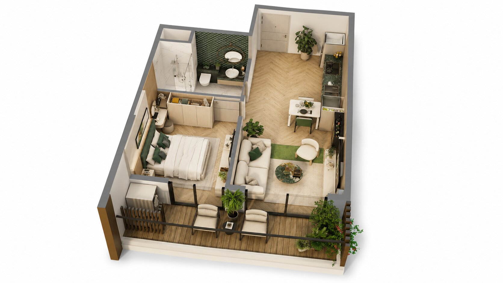 1BR