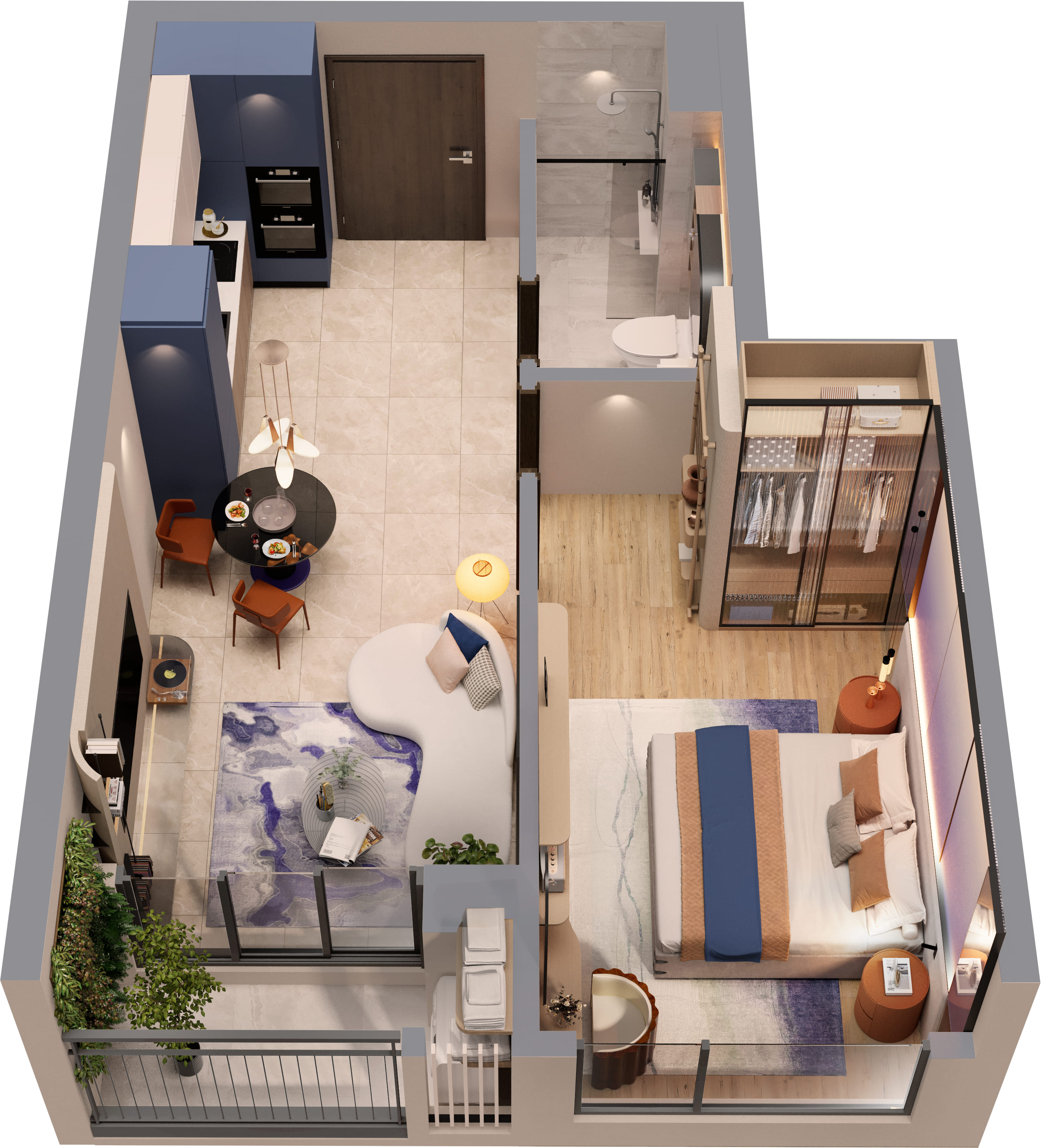1BR