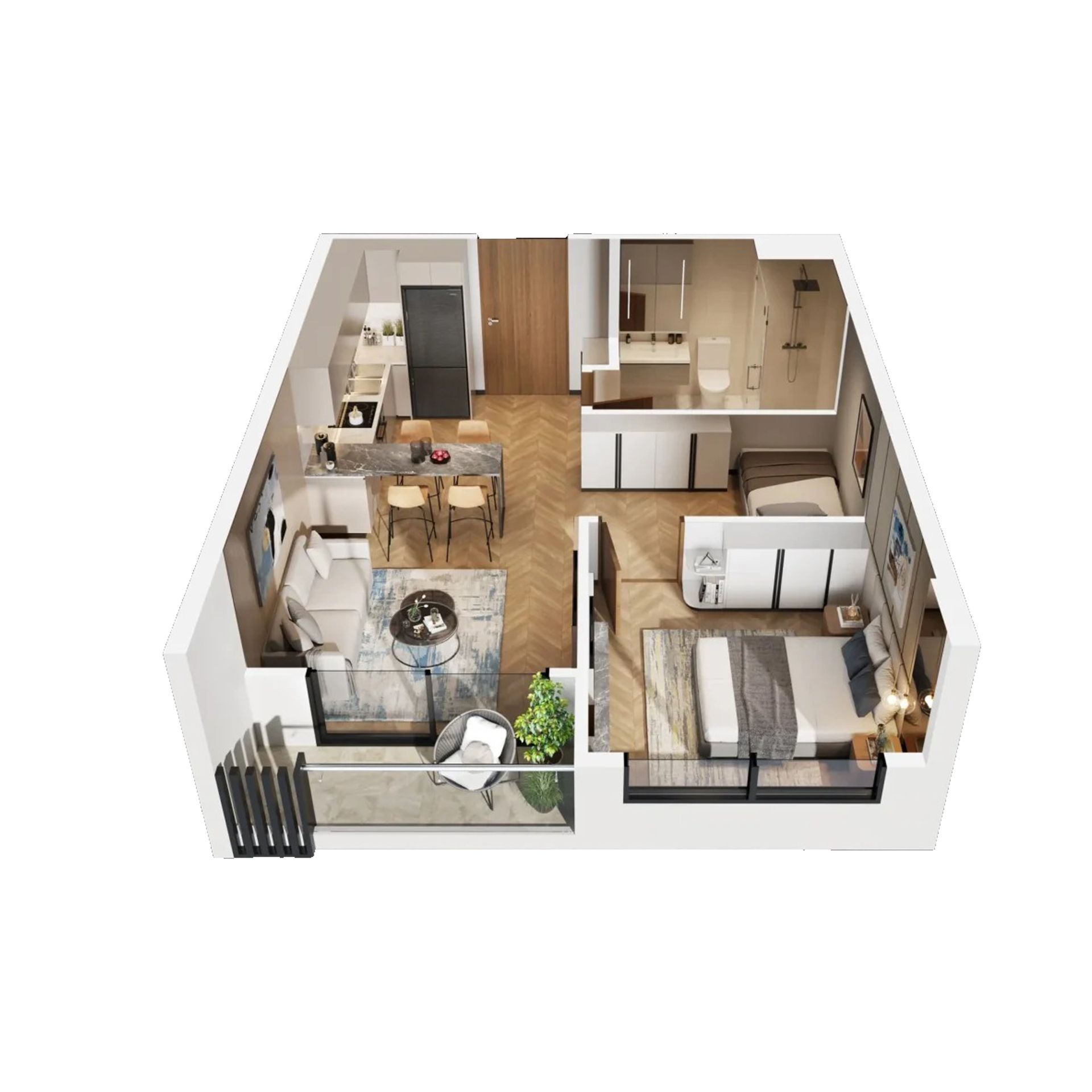 1BR